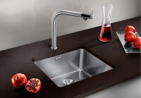 BLANCO ANDANO 450 - U SİFON GİDER Andano Paslanmaz Çelik Eviye - Blanco (1)