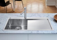 BLANCO CLARON 5 S - IF Sağ Damlalıklı Steelart Paslanmaz Çelik Eviye - Blanco (1)