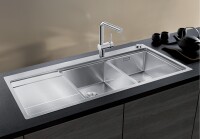 BLANCO DIVON II 8 S - IF Sol Damlalıklı Steelart Paslanmaz Çelik Eviye - Blanco (1)