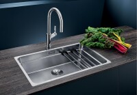 BLANCO ETAGON 700-IF SİFON GİDER Etagon Paslanmaz Çelik Eviye - Blanco (1)