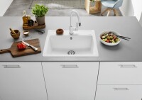 BLANCO LEGRA 6 Silgranit Beyaz Eviye - 5