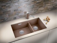 BLANCO SUBLINE 430/270-U Tezgahaltı Silgranit Tartufo Eviye - Blanco (1)