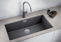 BLANCO SUBLINE 800 - U Tezgahaltı Silgranit Beyaz Eviye - Blanco (1)