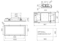 Elica PRF0146232B SKYDOME H30 A/100 Tavan Tipi Aspiratör - 7