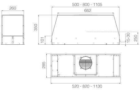 Elica PRF0183210 CT35 PRO IX/A/120 Ankastre Aspiratör - 3