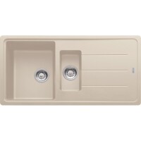Franke Basis BFG 651-97 Granit Evye, 1,5 Gözlü, Damlalıklı, Tezgah Üstü, Sahara - FRANKE