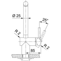 Franke ATLAS NEO DOCCIA Çelik Armatür - FRANKE (1)