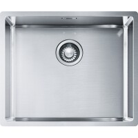 Franke Box BXX 210-50 Çelik Evye, Tek Gözlü, Damlalıksız, Tezgah,Altı, Üstü, Sıfır - FRANKE