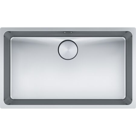 Franke Mythos MYX 110-70 Çelik Evye, Tek Gözlü, Damlalıksız, Tezgah Altı - 1