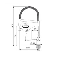 Franke Evye Armatürü Actıve Plus Semı Pro Krom - 4
