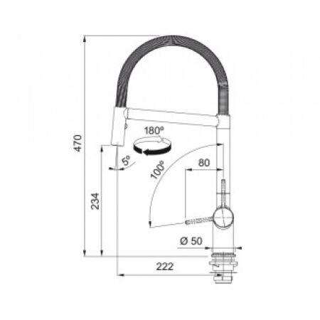 Franke Evye Armatürü Actıve Plus Semı Pro Matt Black - 3