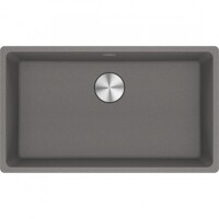 Franke Fragranıt Evye Marıs Mrg 110-72 Stone Grey Tek Gözlü Damlalıksız Bx - FRANKE (1)