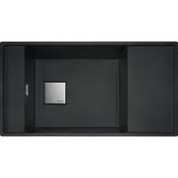 Franke Fresno FSG 611-88 Granit Evye, 1 Gözlü, Damlalıklı, Tezgah Üstü,Stone Grey - FRANKE