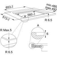 Franke Maris FMA 654 I F BK Ankastre İndüksiyon Ocak, 4 Gözlü, 65 Cm, Siyah Cam - 3