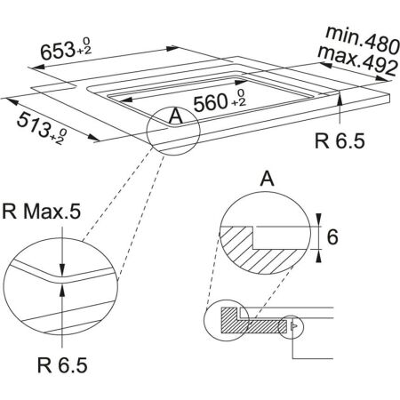 Franke Maris FMA 654 I F BK Ankastre İndüksiyon Ocak, 4 Gözlü, 65 Cm, Siyah Cam - 3