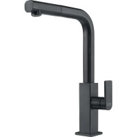 Franke MYTHOS DOCCIA STEEL BLACK Evye Armatürü, Spiralli , Siyah - FRANKE