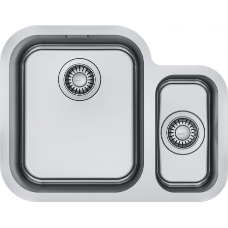 Franke Smart SRX 160-34-16 1,5 Gözlü, Paslanmaz Çelik, İnox Renk, Tezgah Altı - 1
