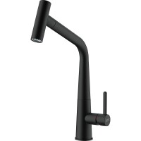 Franke ICON DOCCIA MATT BLACK Evye Armatürü, Spiralli , Mat Siyah - FRANKE