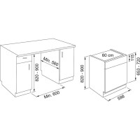 Franke FDWS 614 D8P DOS E Yarı Ankastre Bulaşık Makinesi - FRANKE (1)
