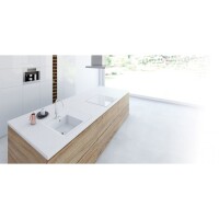 Marmorin IVO 600 Metalik Siyah P_Z_041_10_0600_b34872 Granit Evye Tezgah Üstü 1 Gözlü Damlalıksız - Marmorin (1)