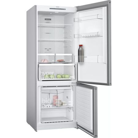 SIEMENS KG55NVIE0N iQ300 Alttan Dondurucu Kombi Inox Buzdolabı - 6