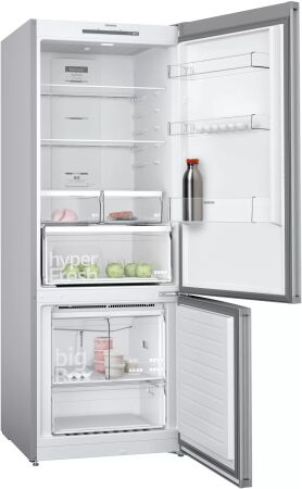 SIEMENS KG55NVIE0N iQ300 Alttan Dondurucu Kombi Inox Buzdolabı - 7