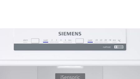 SIEMENS KG55NVIE0N iQ300 Alttan Dondurucu Kombi Inox Buzdolabı - 8