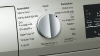 SIEMENS WT45W41STR iQ500 8 kg Silver Isı Pompalı Kurutma Makinesı - 4