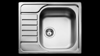 TEKA CLASSIC 1B _ D 580.500 TezgahŸstŸ SaÛ DamlalÝklÝ Paslanmaz ‚elik Eviye - Teka