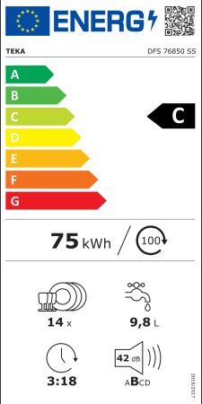 TEKA DFS 76850 SS 60 cm Solo BulaßÝk Makinesi - 9
