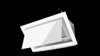 TEKA DLV 98660 WH TOS 90 cm Beyaz Cam TasarÝm Duvar Tipi Davlumbaz - 5