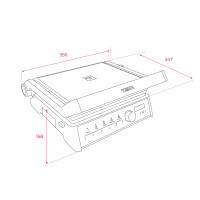 TEKA ELITE GRILL BK-SS 5 FarklÝ Pißirme ProgramlÝ Tost Makinesi - 5