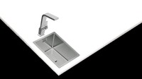 TEKA FLEXLINEA RS15 27.40 Tezgah ŸstŸ Tezgaha SÝfÝr Paslanmaz ‚elik Eviye - Teka