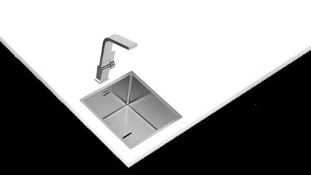 TEKA FLEXLINEA RS15 2B 34.40 Tezgah ŸstŸ Tezgaha SÝfÝr Paslanmaz ‚elik Eviye - 1
