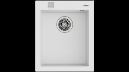 TEKA FORSQUARE 34.40 TG TezgahŸstŸ Arctic White Granit Eviye - 1