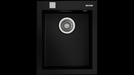 TEKA FORSQUARE 34.40 TG TezgahŸstŸ Black Granit Eviye - 1