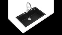 TEKA FORSQUARE 50.40 TG TezgahŸstŸ Black Granit Eviye - Teka