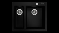 TEKA FORSQUARE 72.40 TG TezgahŸstŸ Black Granit Eviye - Teka