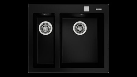 TEKA FORSQUARE 72.40 TG TezgahŸstŸ Black Granit Eviye - 1