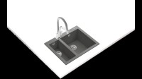 TEKA FORSQUARE 72.40 TG TezgahŸstŸ Stone Grey Granit Eviye - Teka (1)