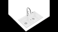 TEKA FORSQUARE 790 TG TezgahŸstŸ Arctic White Granit Eviye - Teka (1)