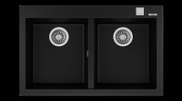 TEKA FORSQUARE 790 TG TezgahŸstŸ Black Granit Eviye - Teka