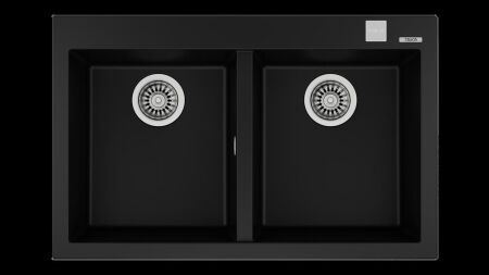 TEKA FORSQUARE 790 TG TezgahŸstŸ Black Granit Eviye - 1