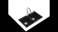 TEKA FORSQUARE 790 TG TezgahŸstŸ Black Granit Eviye - Teka (1)