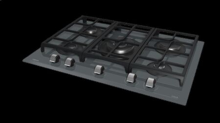 TEKA GZC 75330 XBC ST (E4) 70 cm Kristal Cam Gri Ankastre GazlÝ Ocak - 3