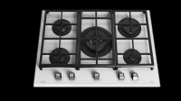 TEKA GZC 75330 XBC WH (E4) 70 cm Kristal Cam Beyaz Ankastre GazlÝ Ocak - Teka (1)
