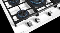 TEKA GZC 75330 XBC WH (E4) 70 cm Kristal Cam Beyaz Ankastre GazlÝ Ocak - 4