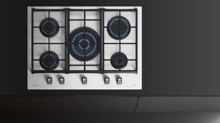 TEKA GZC 75330 XBC WH (E4) 70 cm Kristal Cam Beyaz Ankastre GazlÝ Ocak - 5