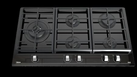 TEKA GZC 95320 XBC 90 cm Kristal Cam Siyah Ankastre GazlÝ Ocak - 2