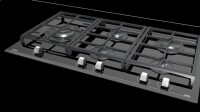 TEKA GZC 95320 XBC 90 cm Kristal Cam Siyah Ankastre GazlÝ Ocak - 3